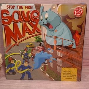 Save Max” Stop the Fire” Board game Rare